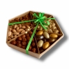 Набор орехов в коробке шестигранник - Шоколадная мастерская | шоколад на заказ в Екатеринбурге