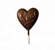 Сердечко (на палочке) - Шоколадная мастерская | шоколад на заказ в Екатеринбурге
