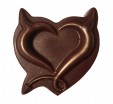 Сердце с рожками - Шоколадная мастерская | шоколад на заказ в Екатеринбурге