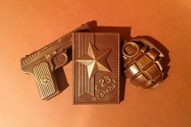 Шоколад на 23 февраля - Шоколадная мастерская | шоколад на заказ в Екатеринбурге